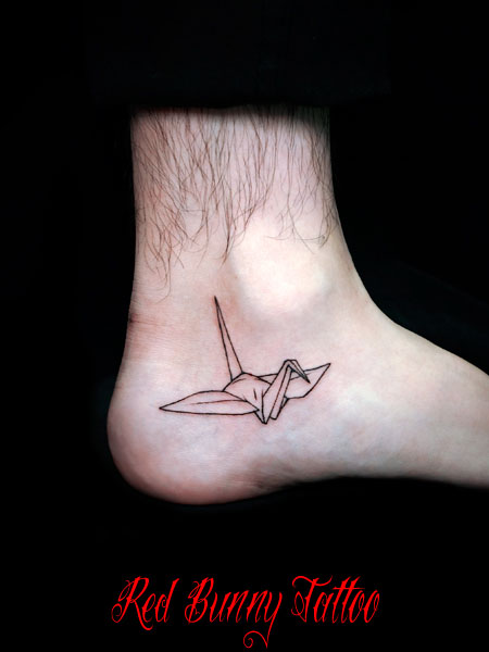 ܂ |Cg^gD[fUC crane tattoo